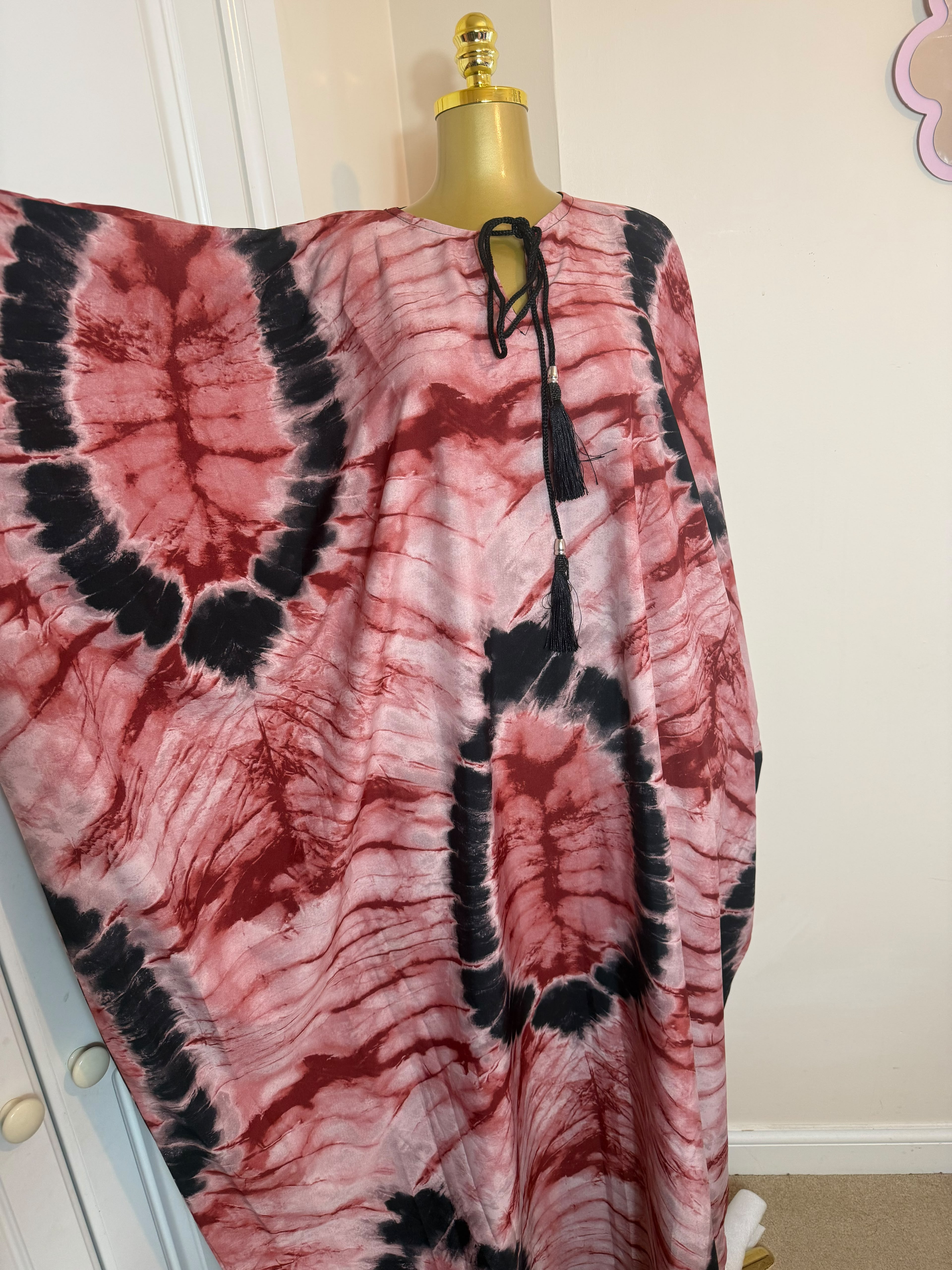Kaftan made with crepe