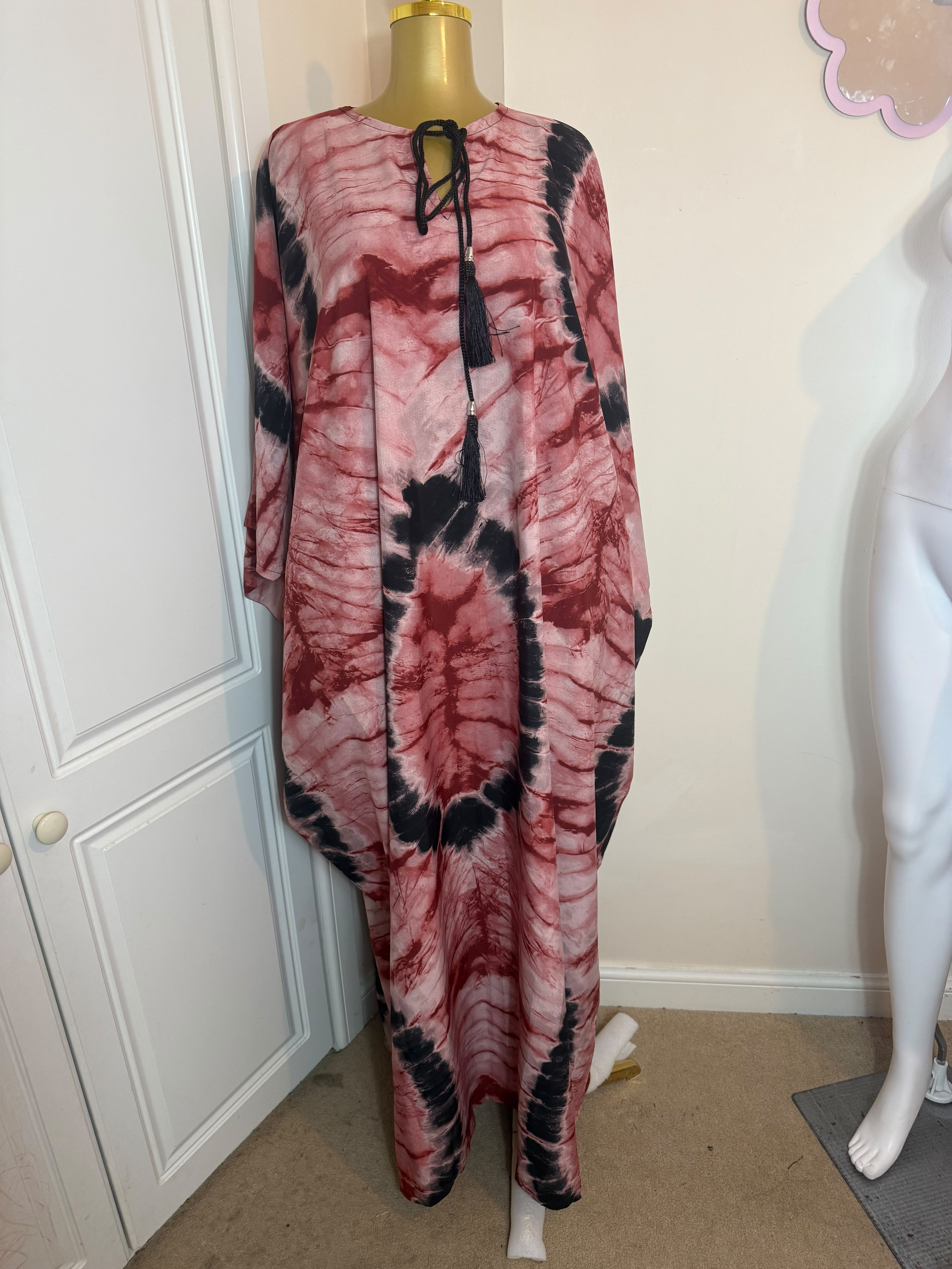 Kaftan made with crepe
