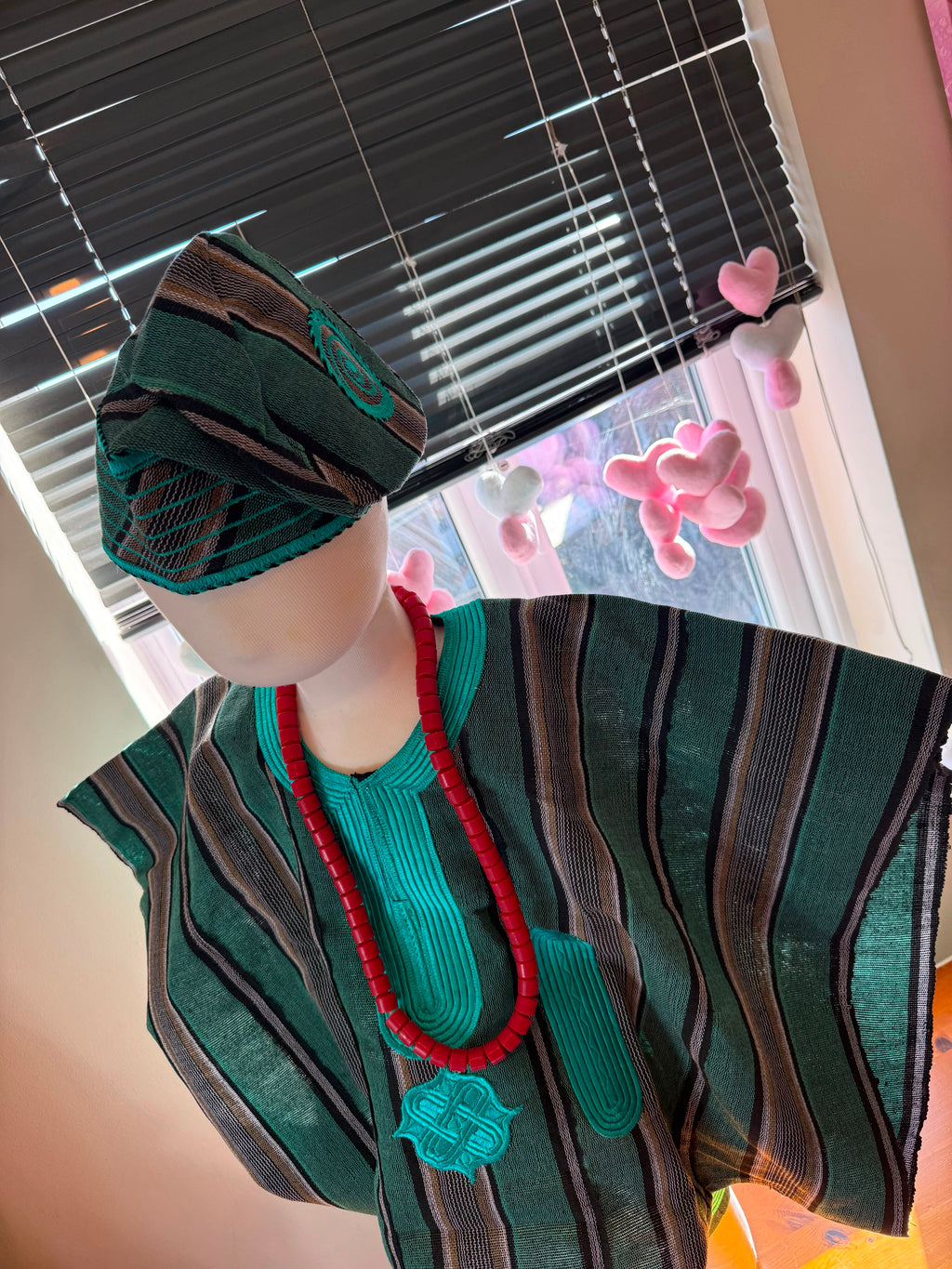 Traditional outfit Age 1-3years Comes with Irukere(horsetail and beads)