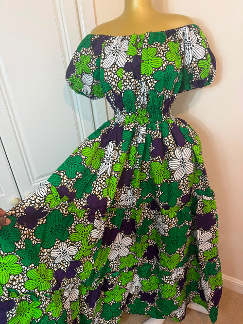 Ankara Caribbean gown&nbsp;
