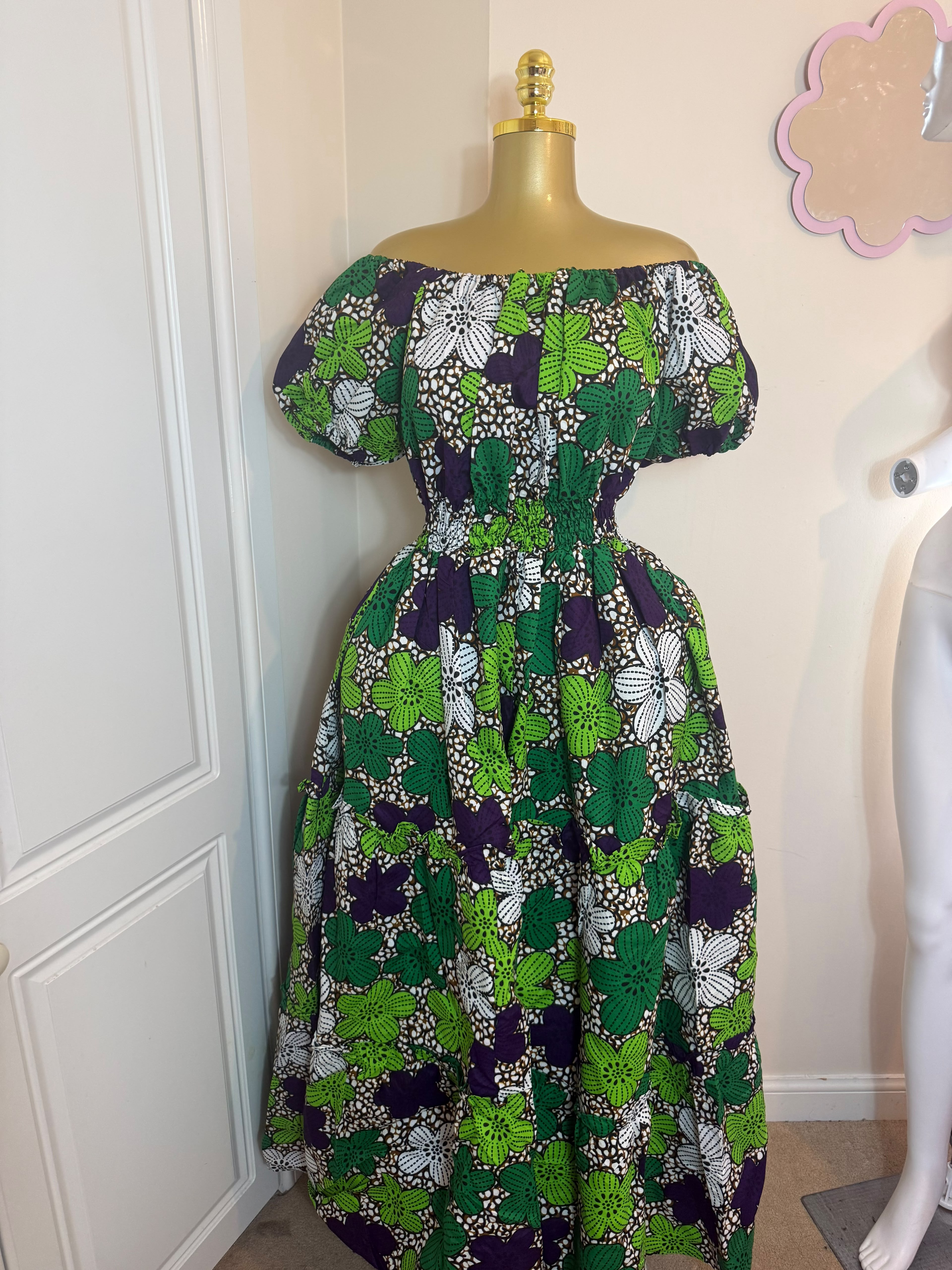 Ankara Caribbean gown&nbsp;