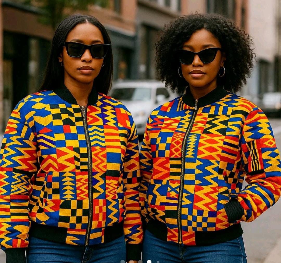 Ankara Bomber Jacket