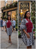 Beautiful Ankara short dress