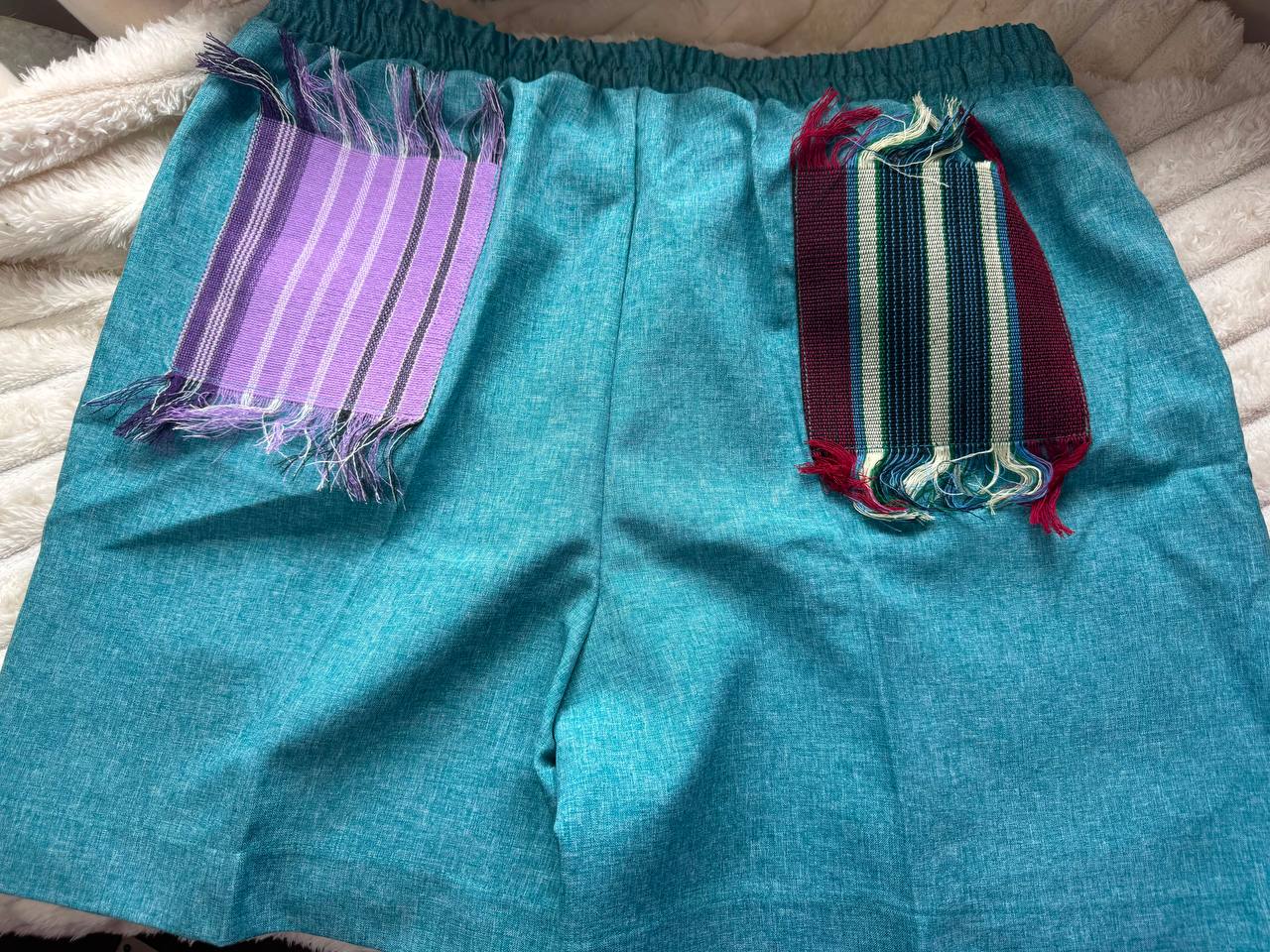 Short linen Salure