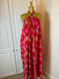 Beautiful crepe backless Gown