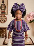 Traditional baby girl outfit 1-3years old comes with beads and Irukere